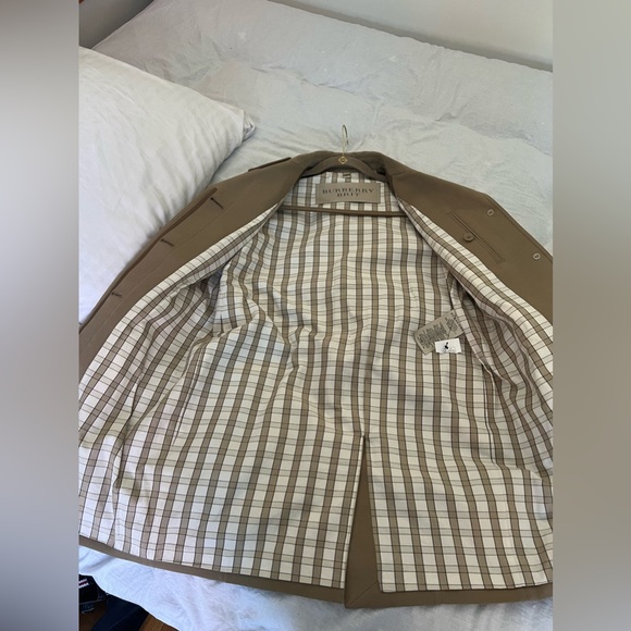 Burberry Brit Coat Size: S leather trimmed - Picture 7 of 16